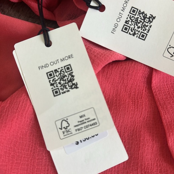 Ted Baker Natelie Boxy Top with Puff Sleeves - NWT - Picture 8 of 8